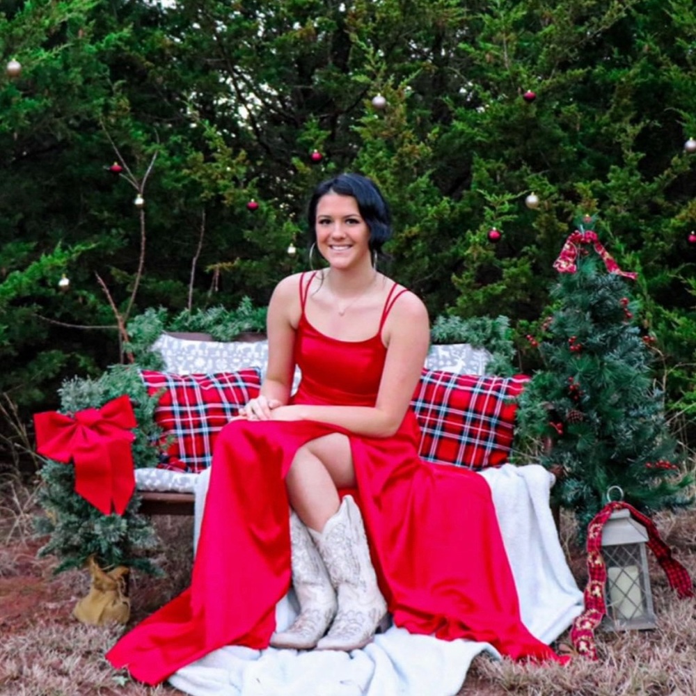 Red dress